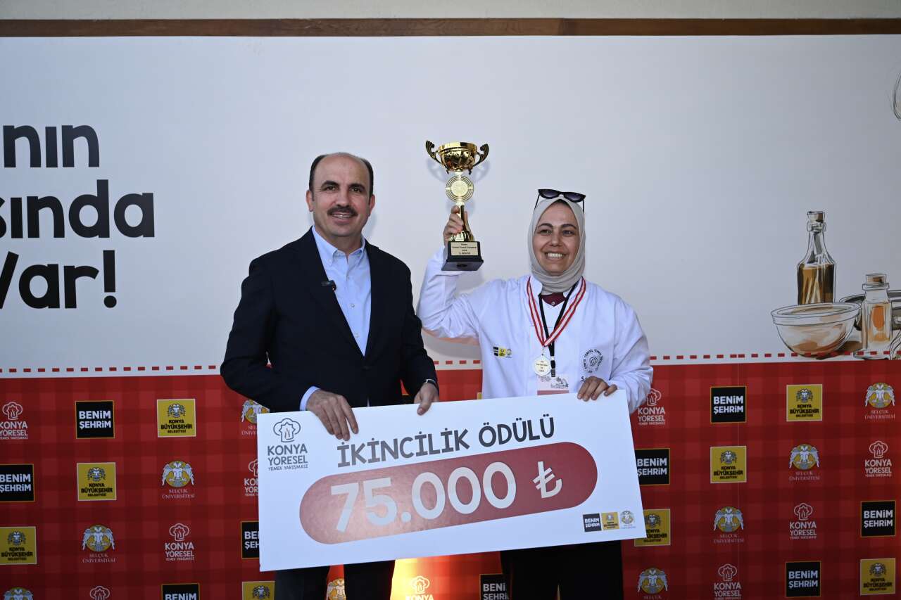 Konya'nın en lezzetli sofraları yarıştı! Şampiyon büyük ödülü kaptı 3